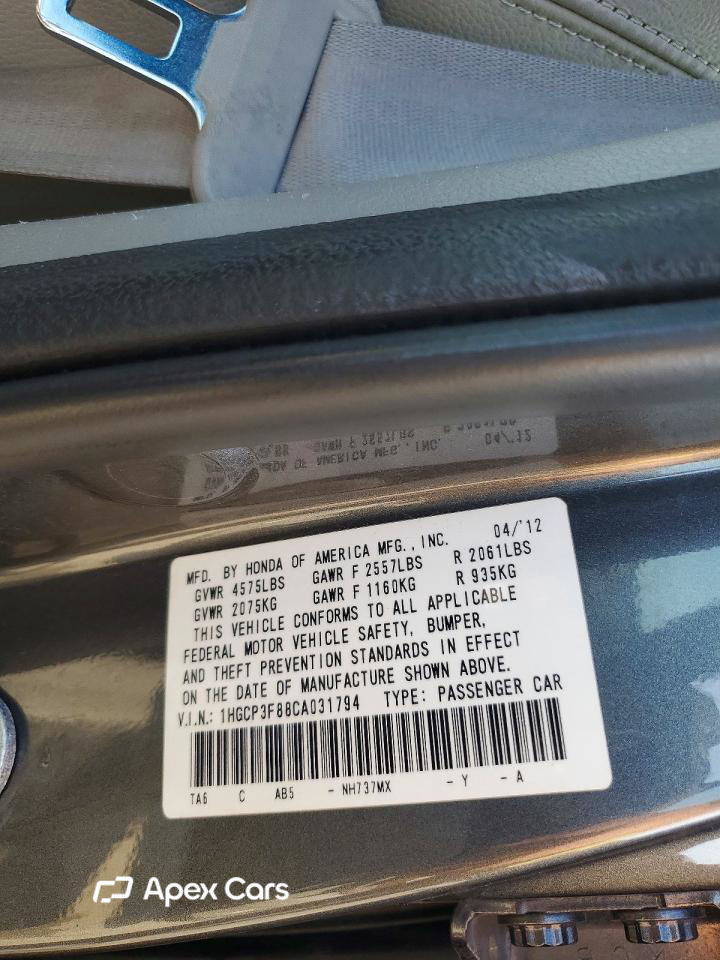 Honda Accord 2012