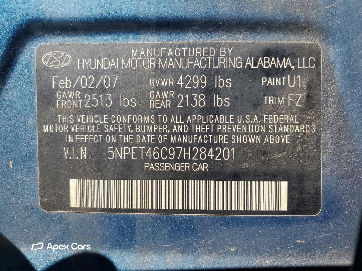 Hyundai Sonata 2007