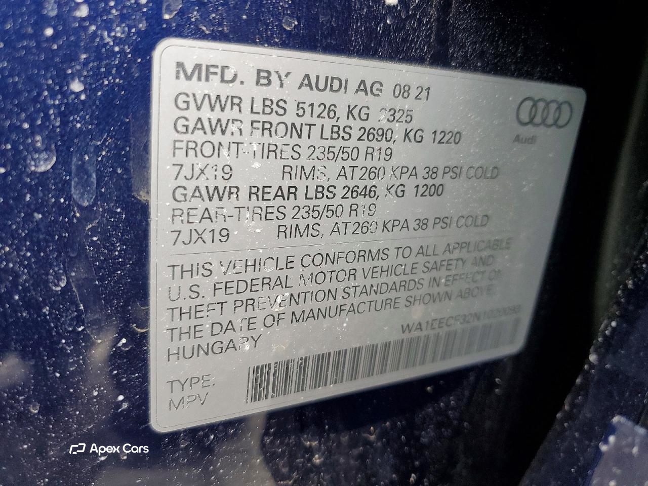 Audi Q3 2022
