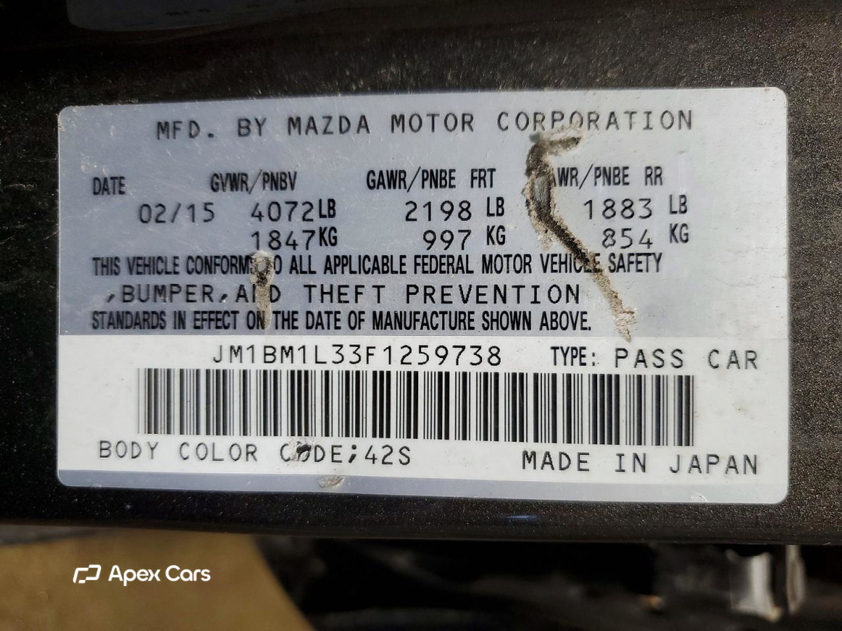 Mazda 3 2015