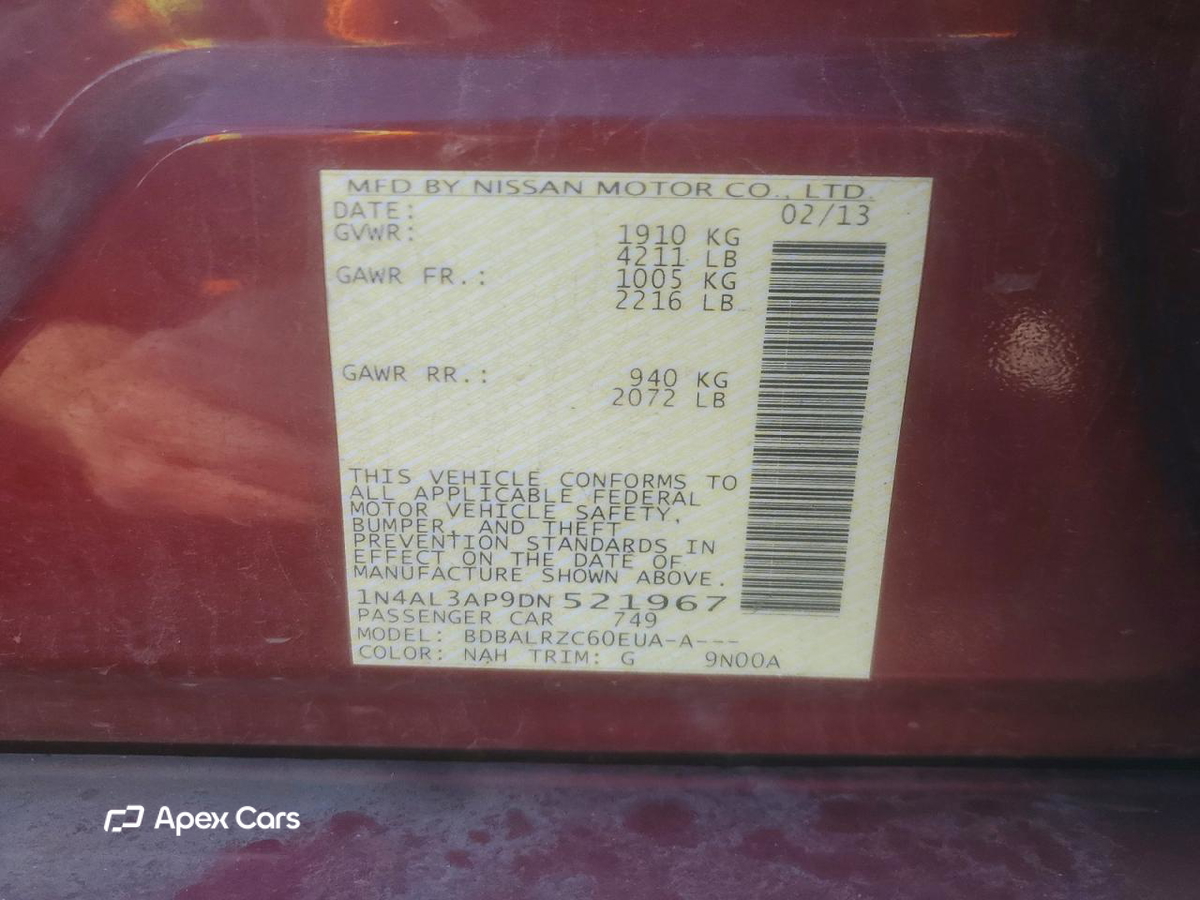 Nissan Altima 2013
