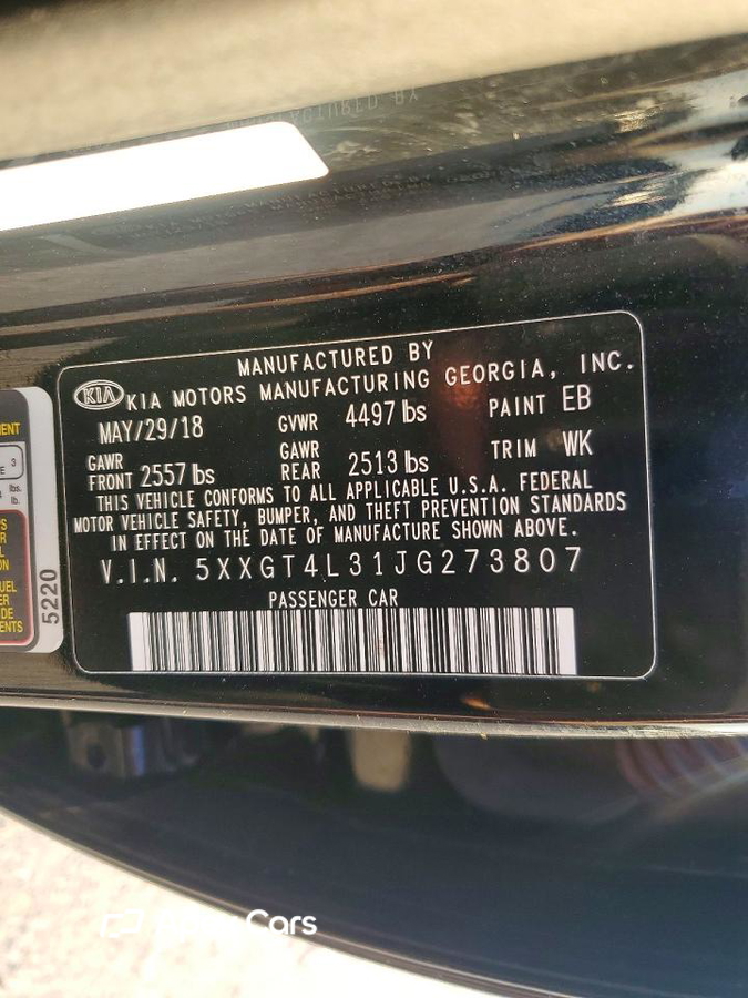 Kia Optima 2018