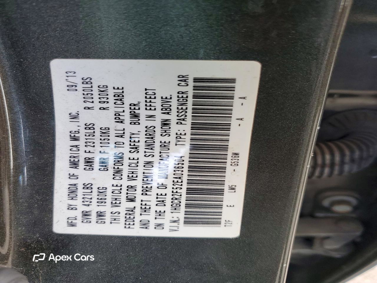 Honda Accord 2014