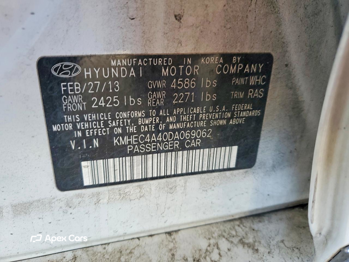 Hyundai Sonata 2013