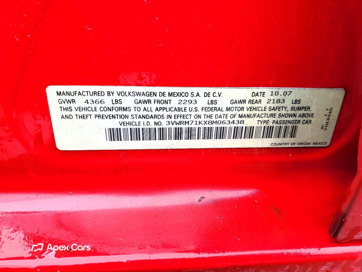 Volkswagen Jetta 2008