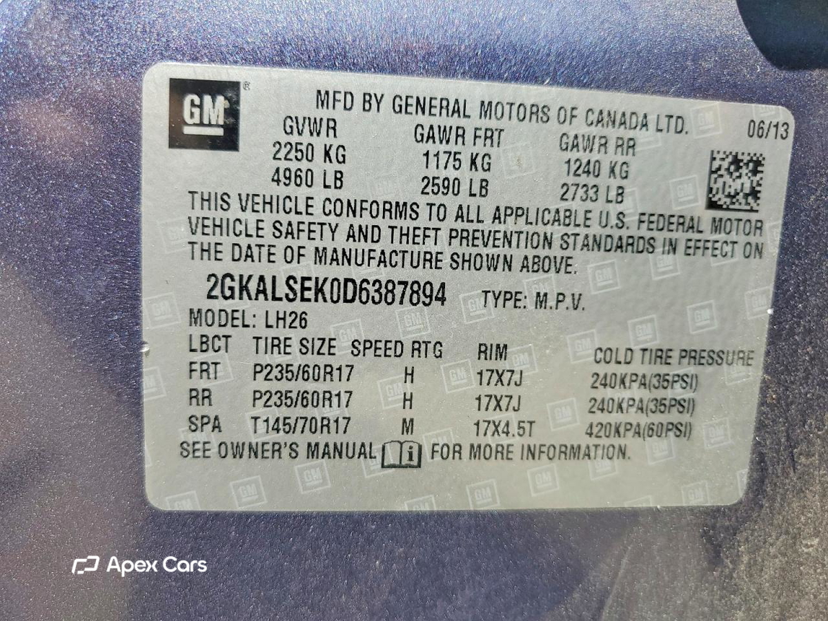 GMC Terrain 2013