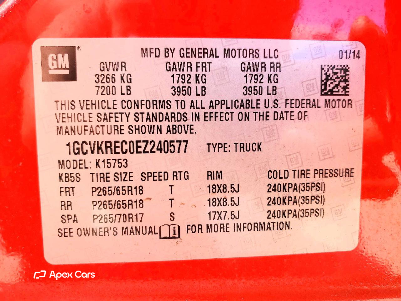 Chevrolet Silverado 2014