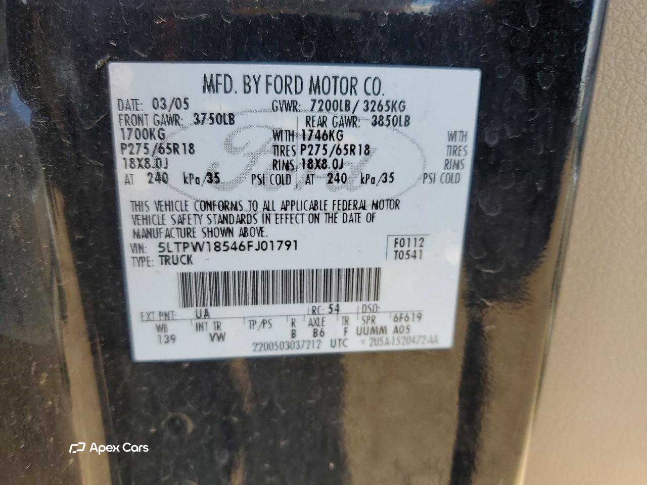 Lincoln Mark LT 2006