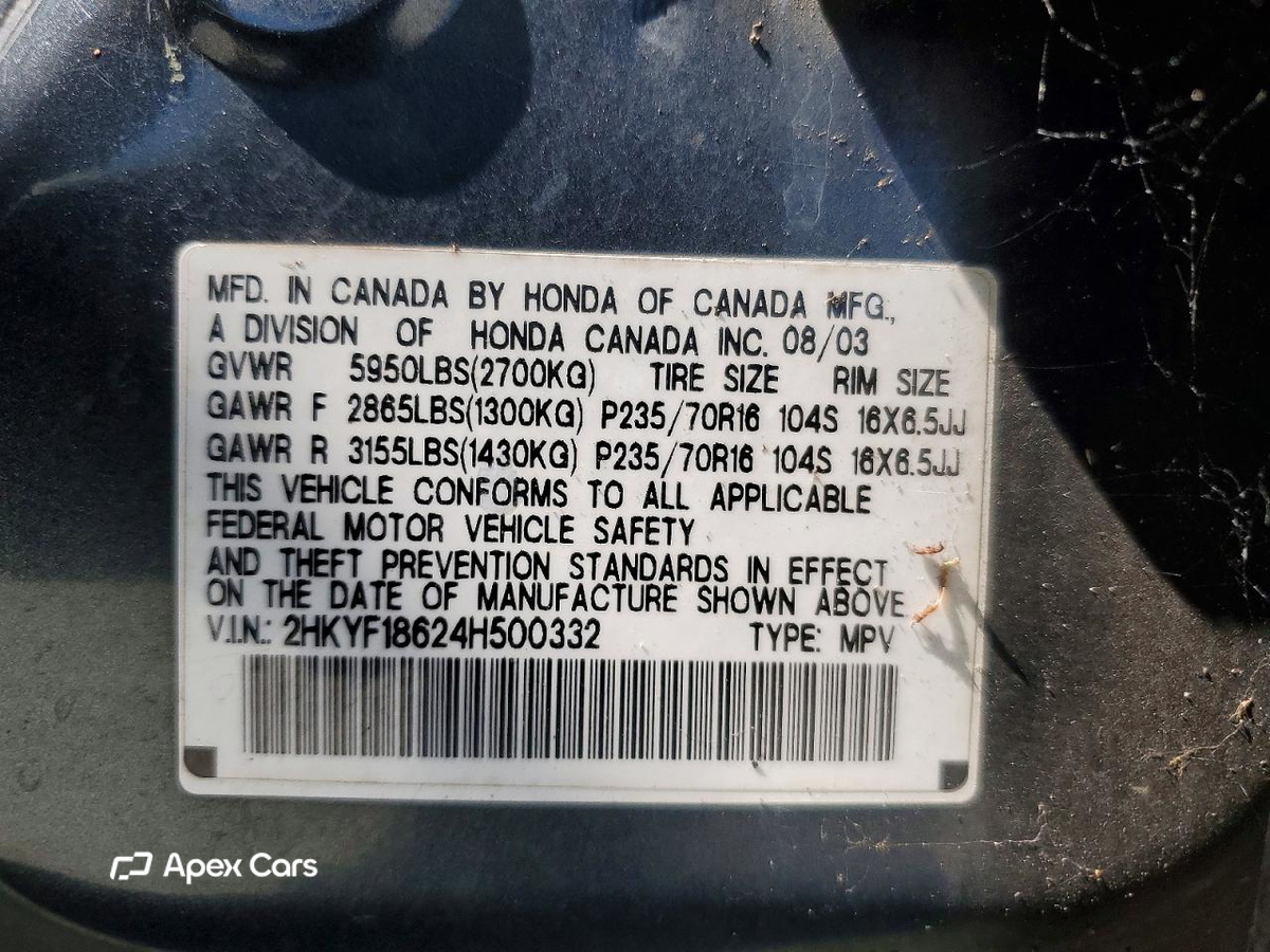 Honda Pilot 2004
