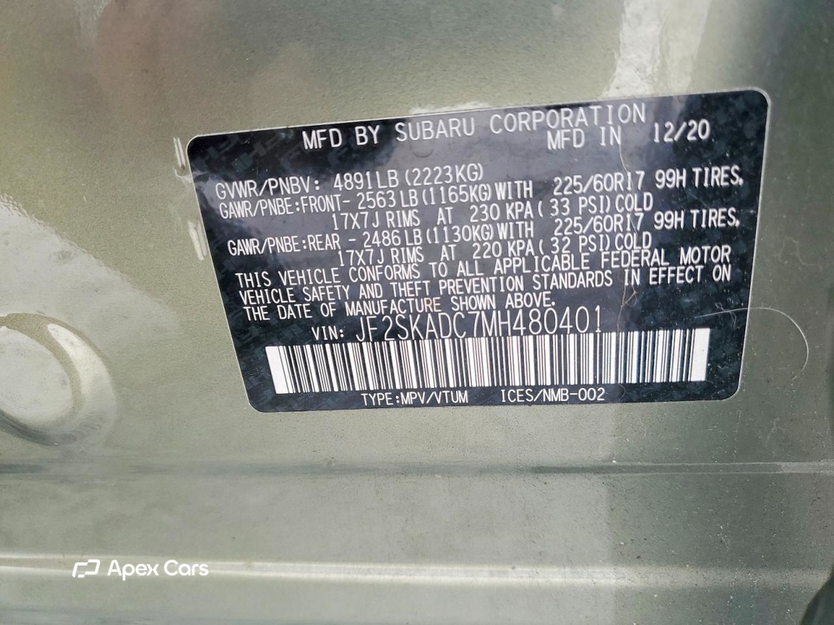 Subaru Forester 2021