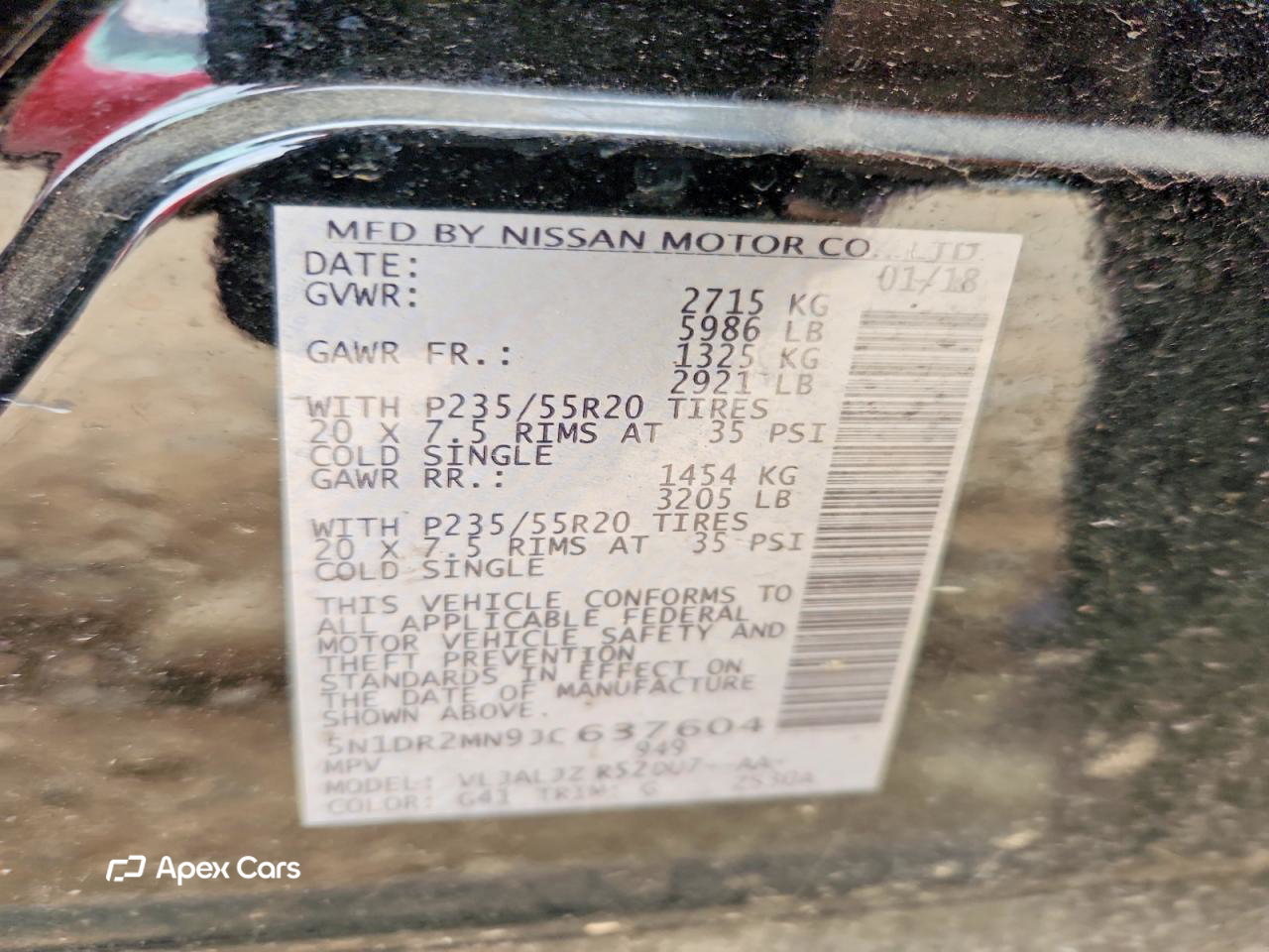 Nissan Pathfinder 2018