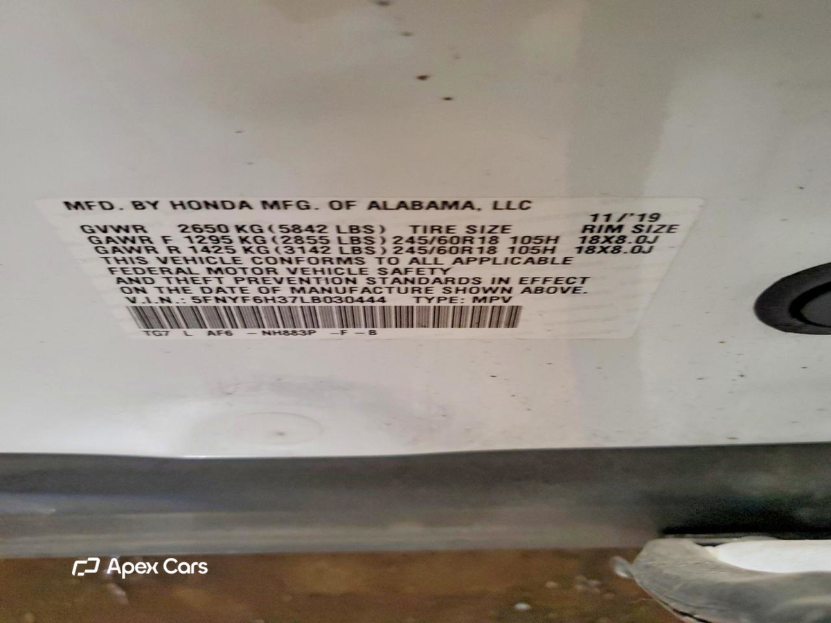 Honda Pilot 2020