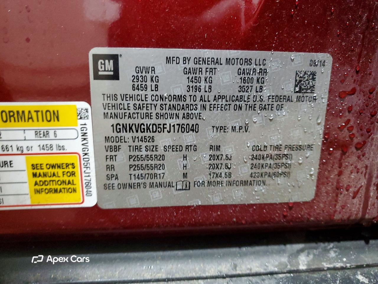 Chevrolet Traverse 2015