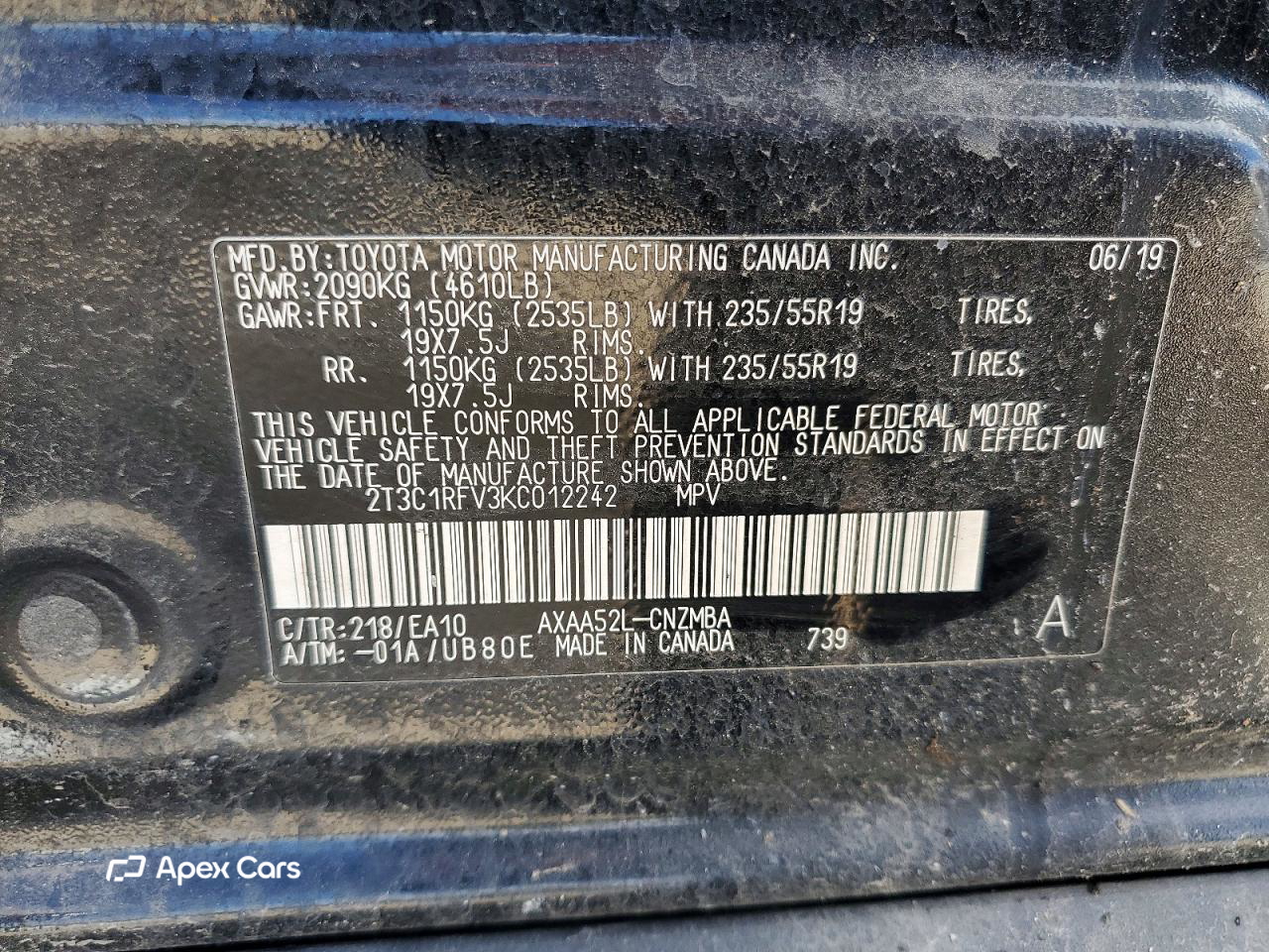 Toyota RAV 4 2019