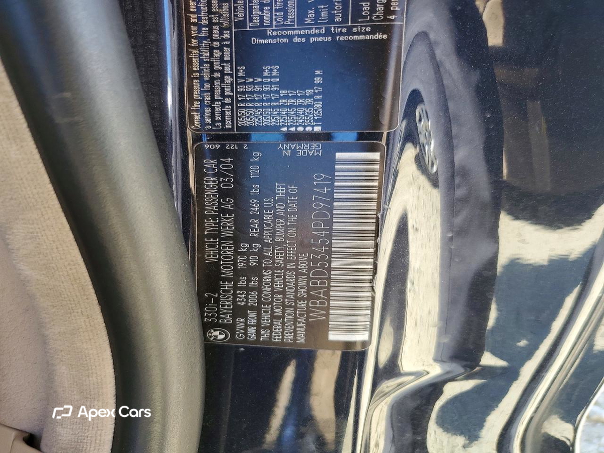 BMW Series 3 2004