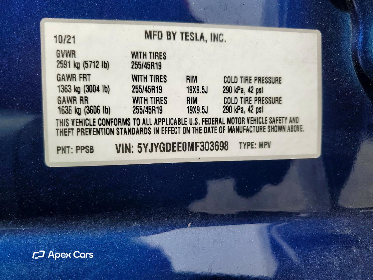Tesla Model Y 2021