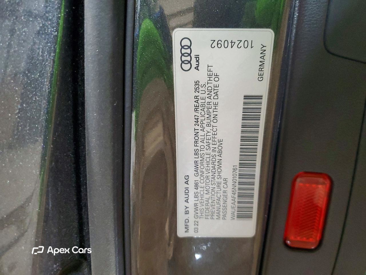 Audi A4 2022