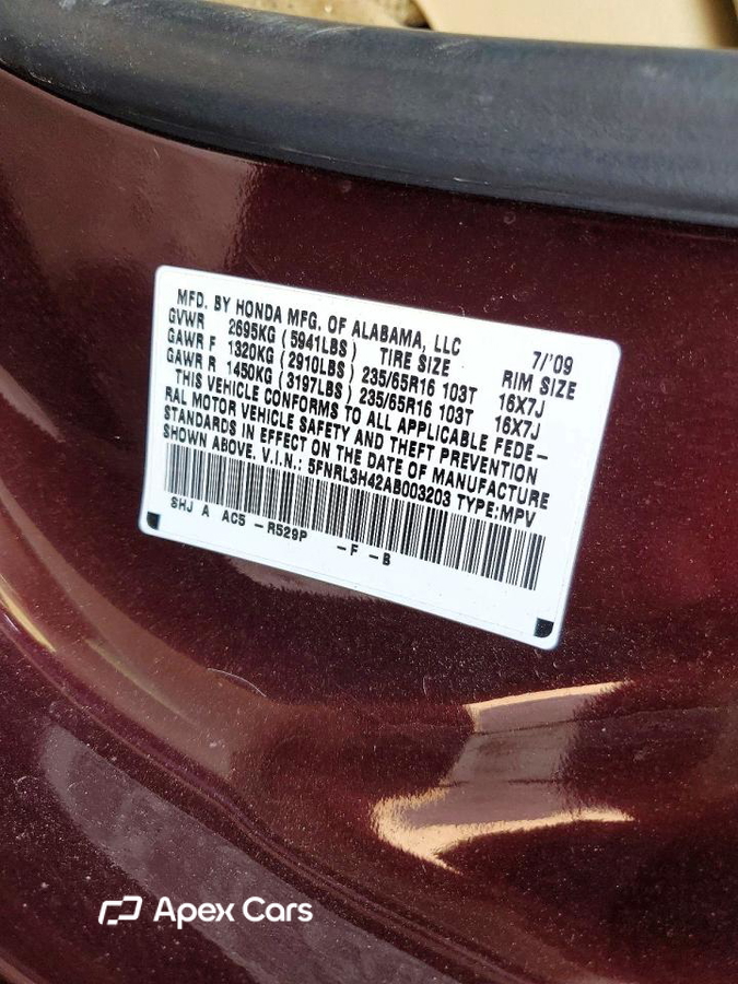 Honda Odyssey 2010