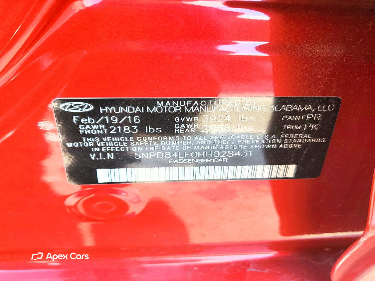 Hyundai Elantra 2017