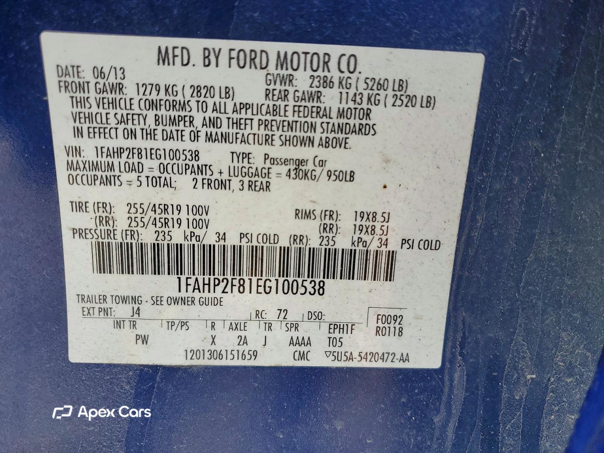 Ford Taurus 2014
