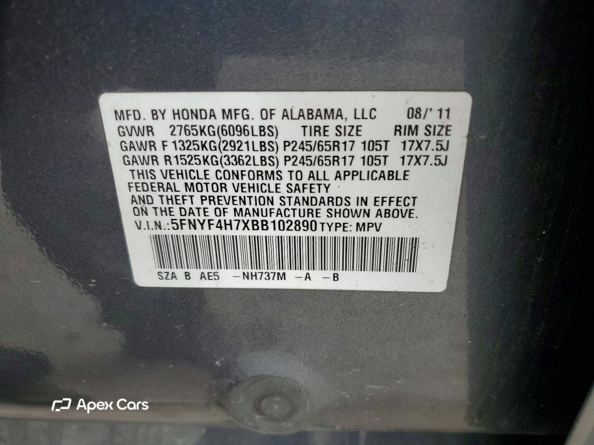 Honda Pilot 2011