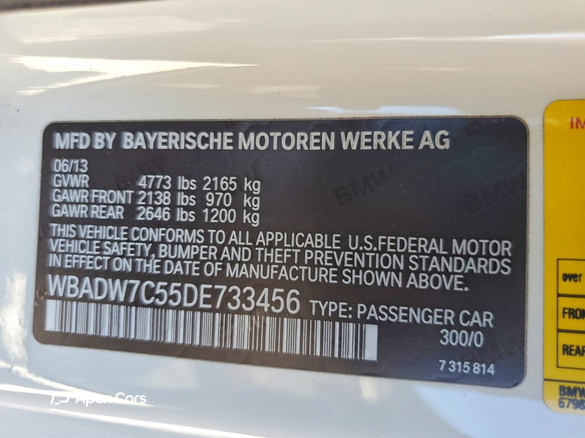 BMW Series 3 2013