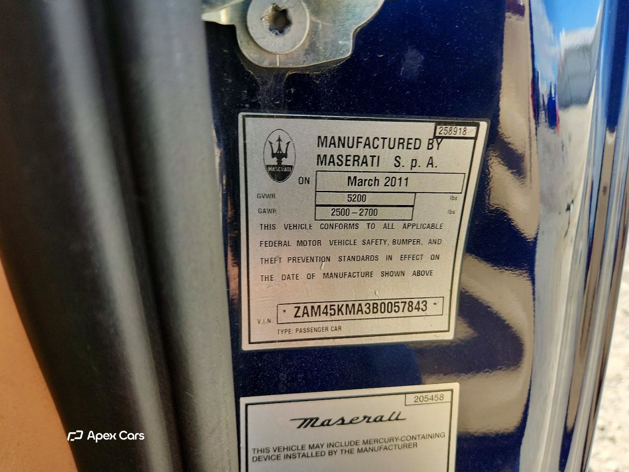 Maserati GranTurismo 2011