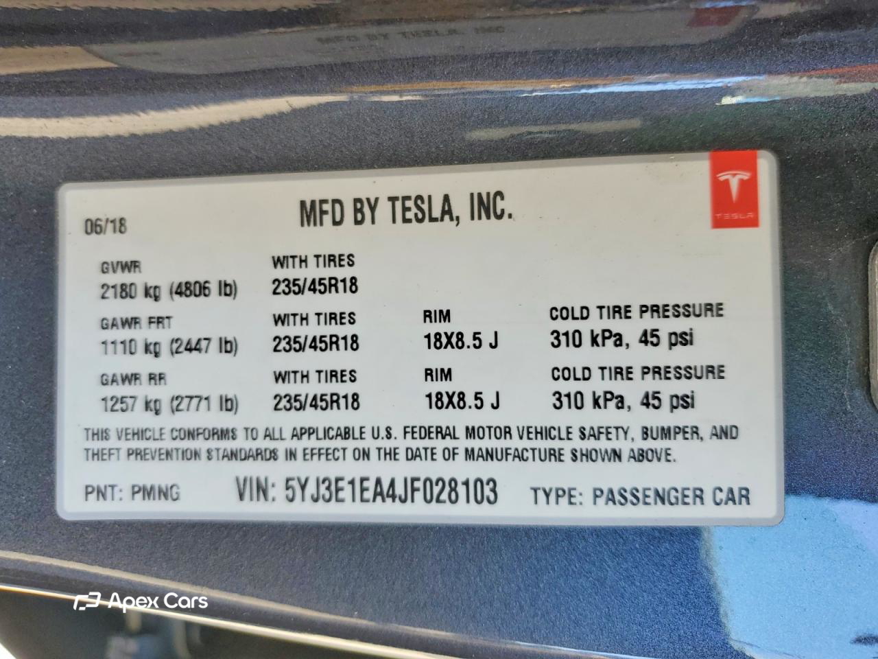 Tesla Model 3 2018