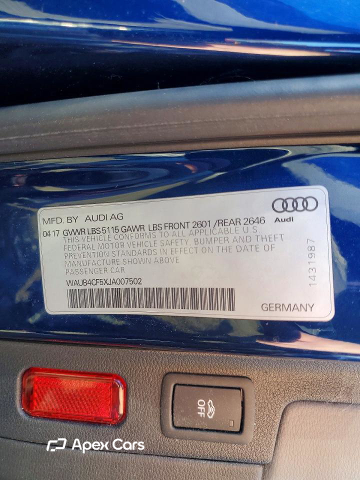 Audi RS5 2018
