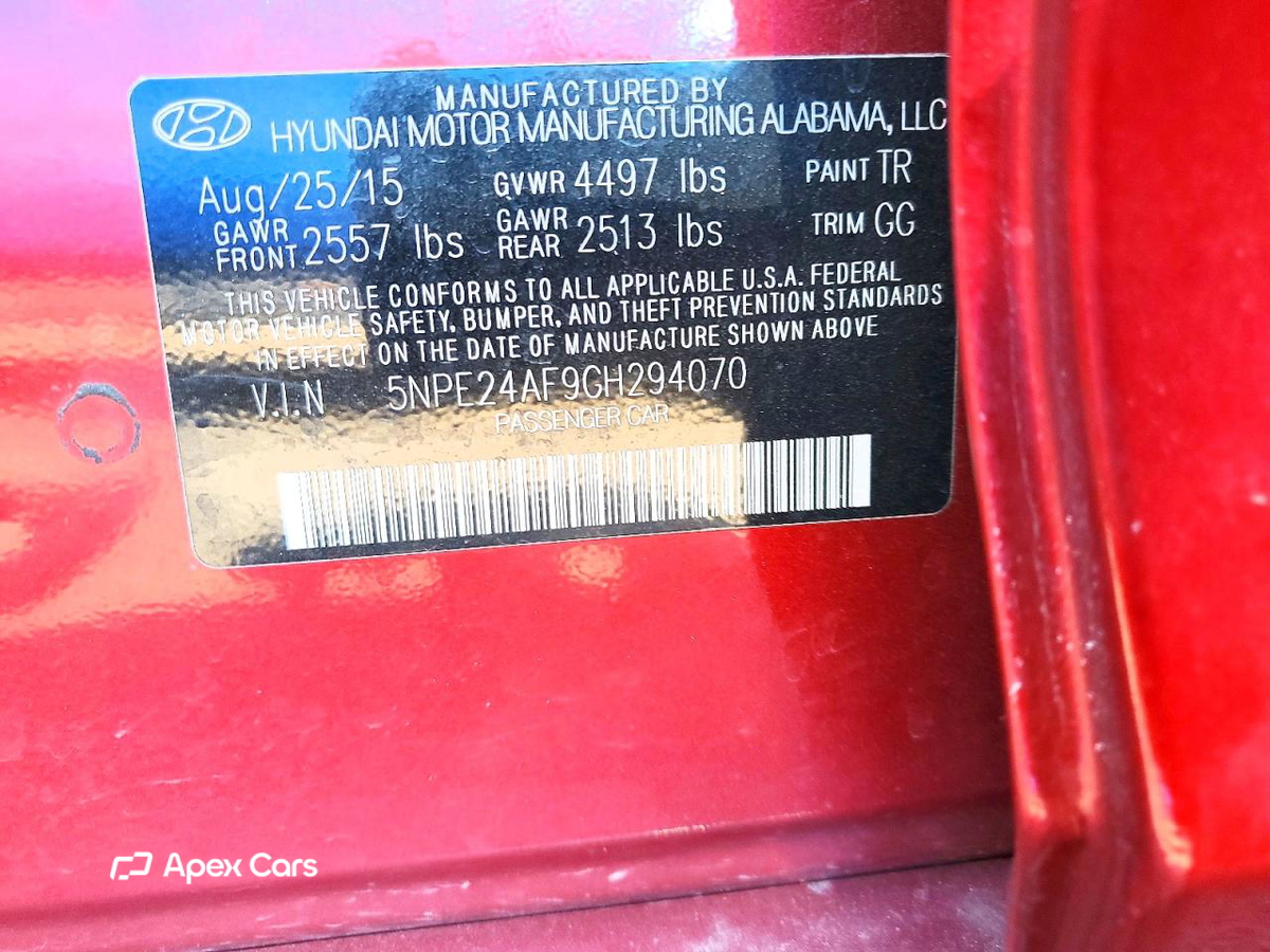 Hyundai Sonata 2016