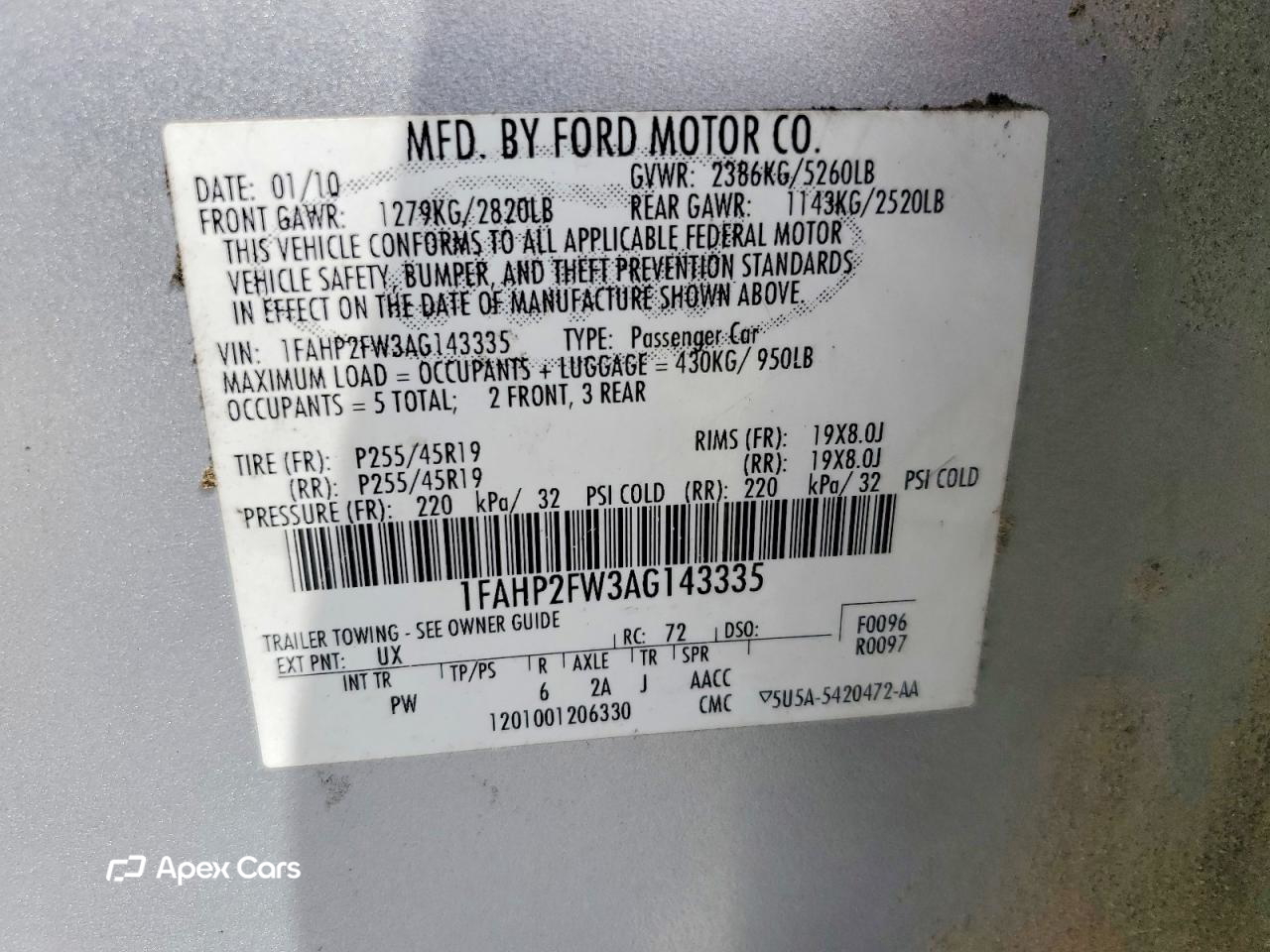 Ford Taurus 2010