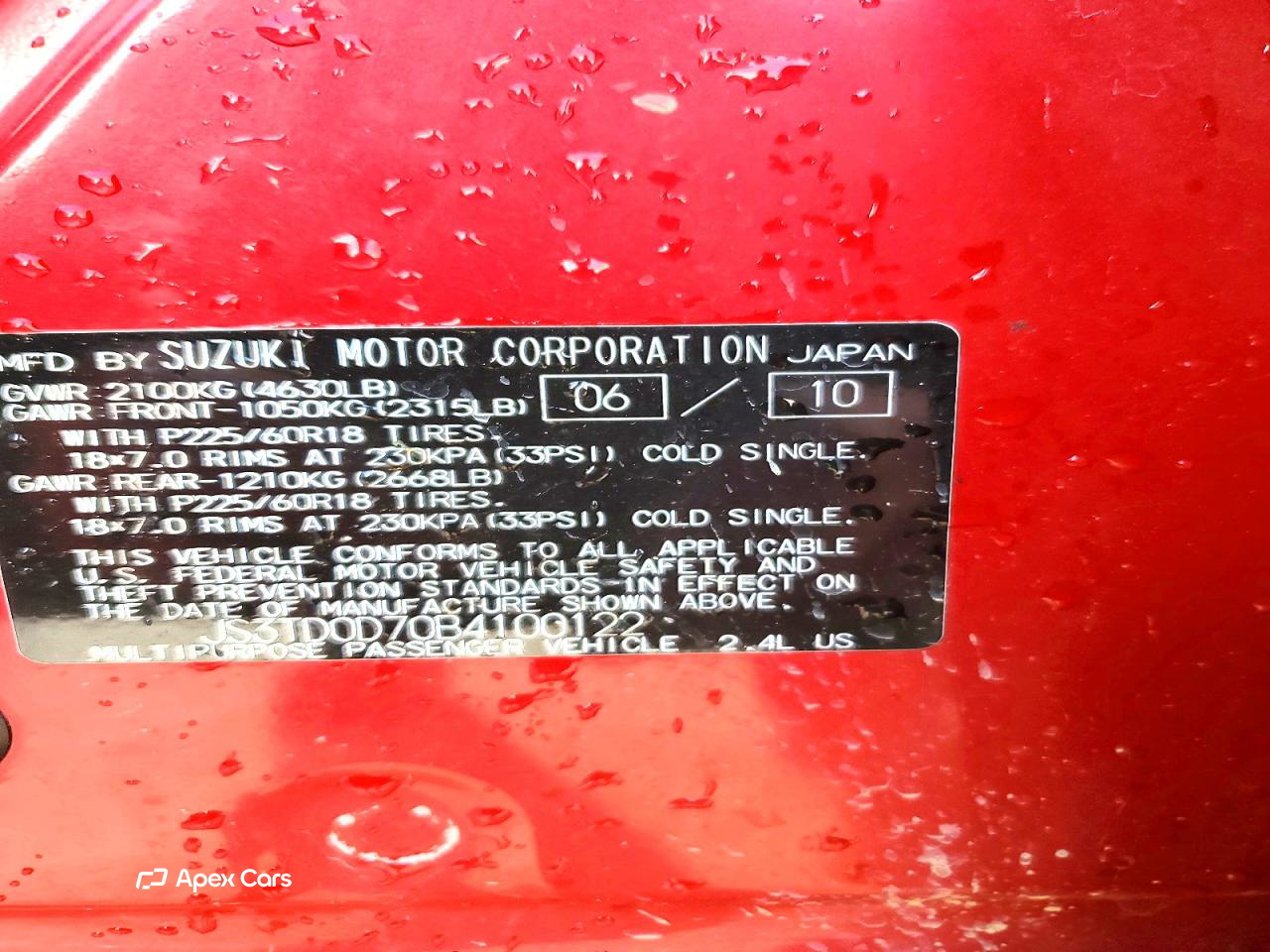 Suzuki Grand Vitara 2011