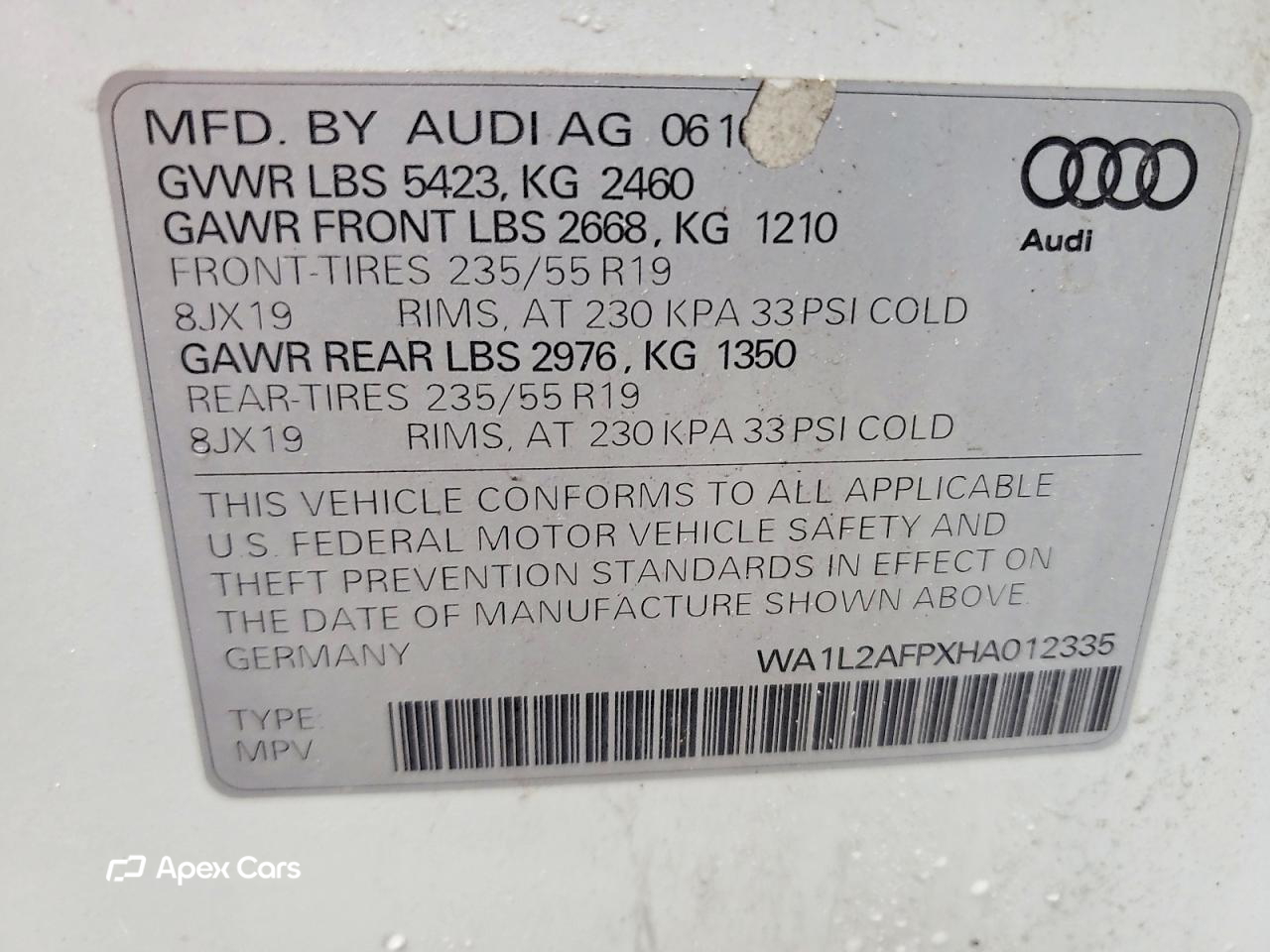 Audi Q5 2017