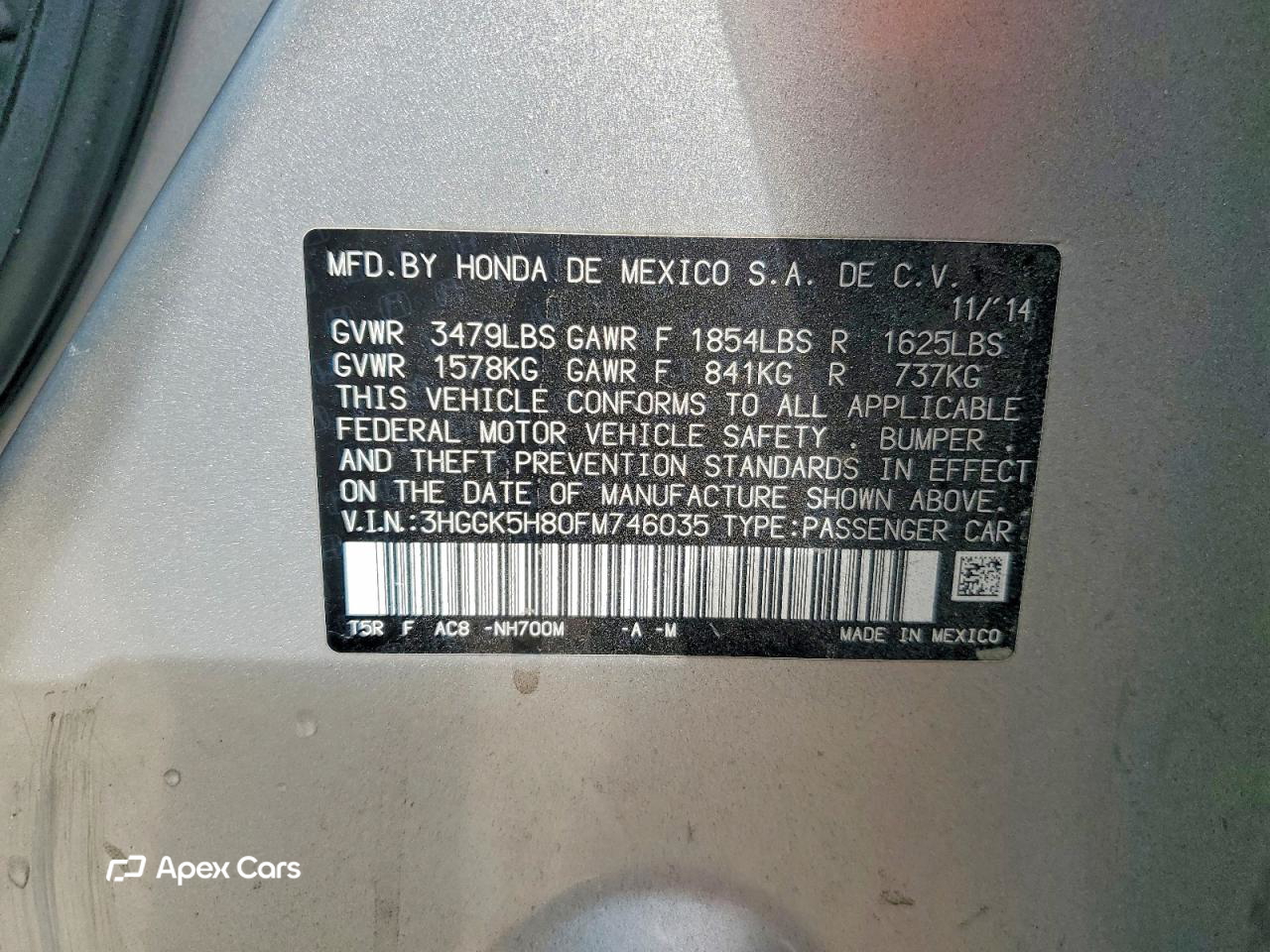 Honda Fit 2015
