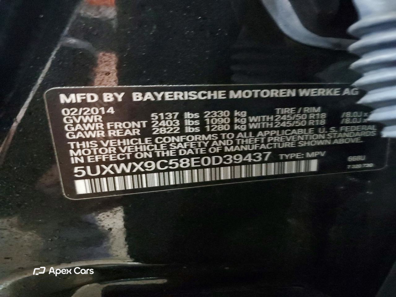 BMW X3 2014