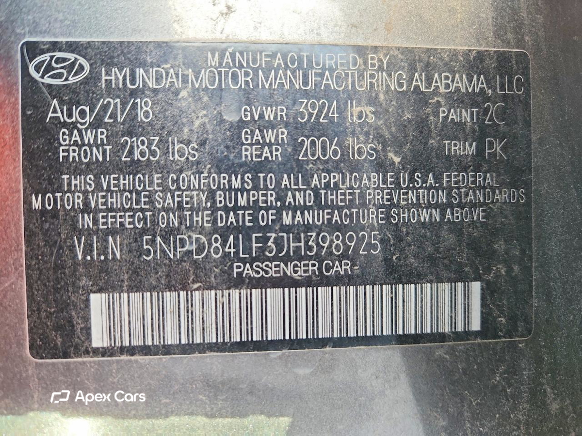 Hyundai Elantra 2018