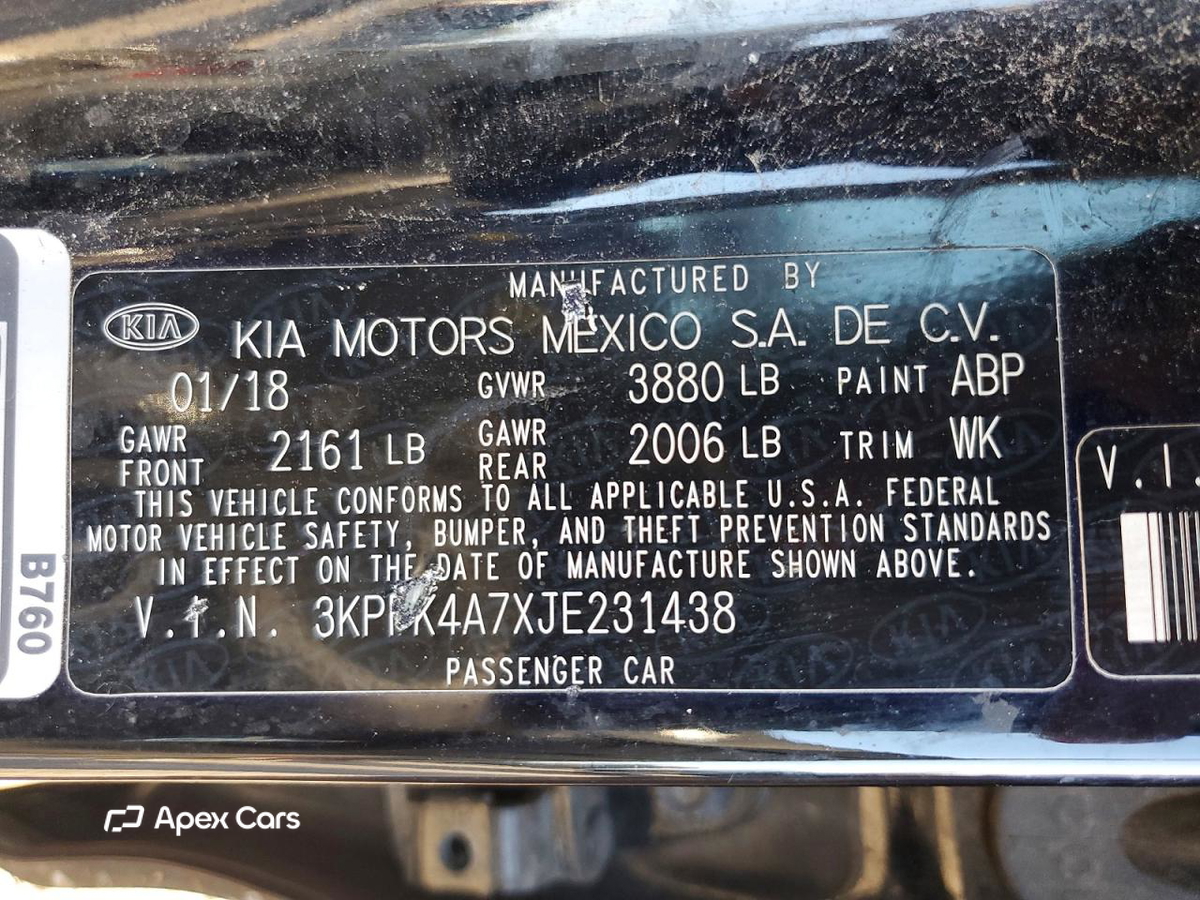 Kia Forte 2018