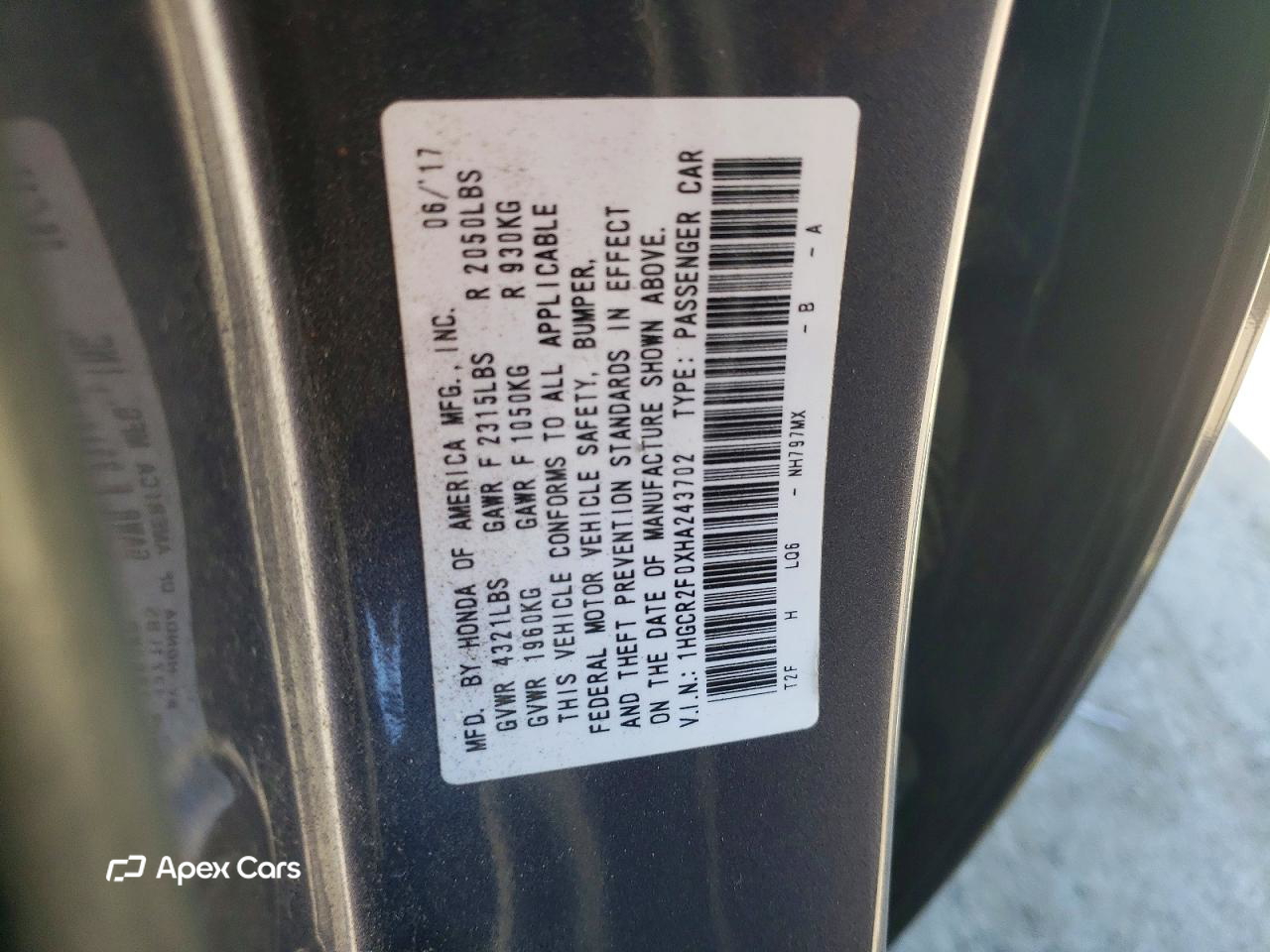 Honda Accord 2017