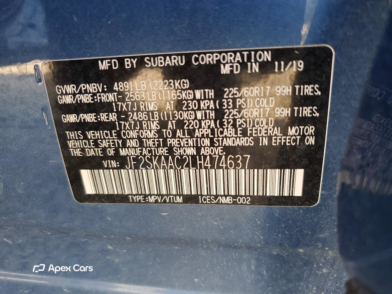 Subaru Forester 2020