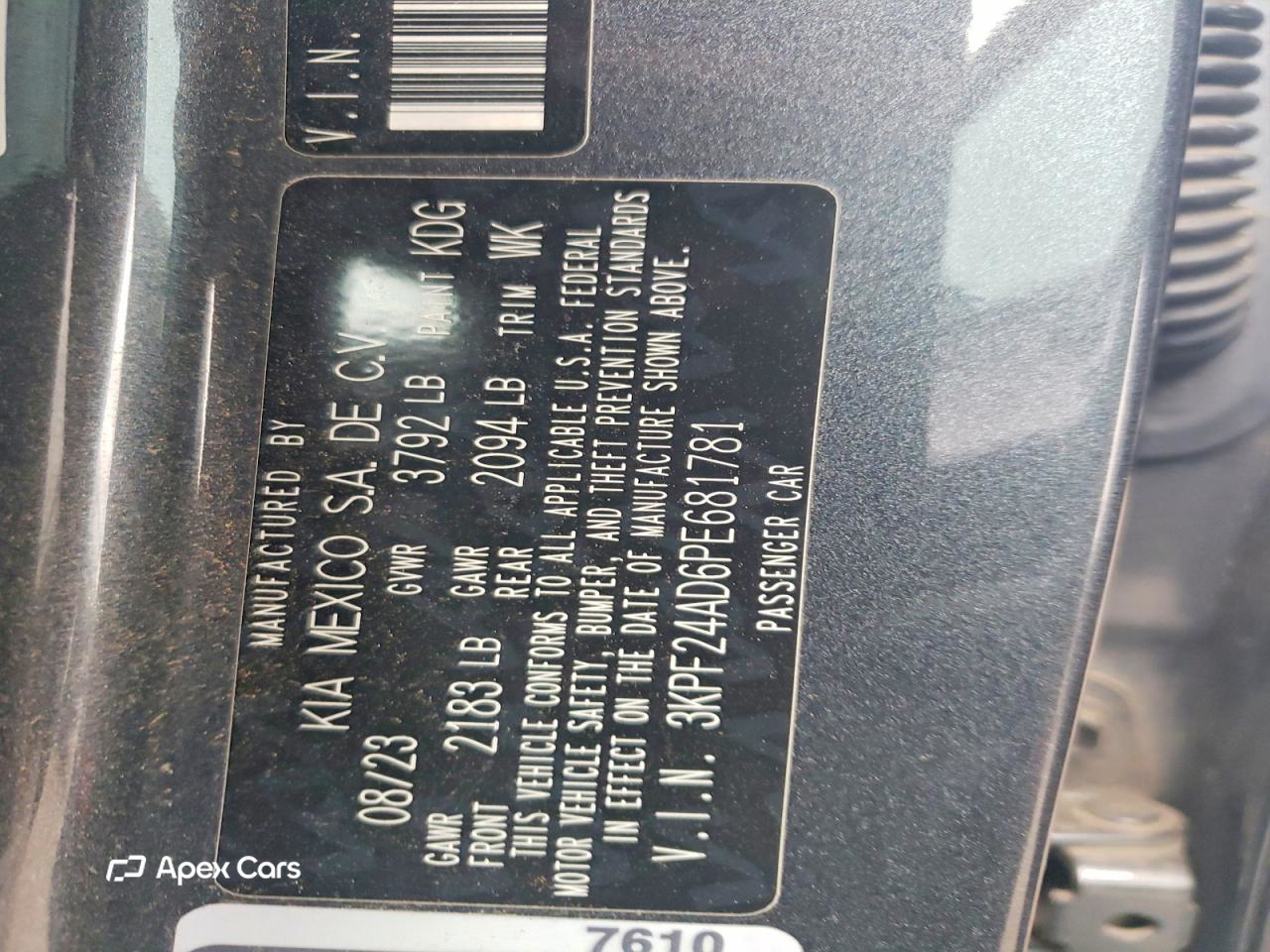 Kia Forte 2023