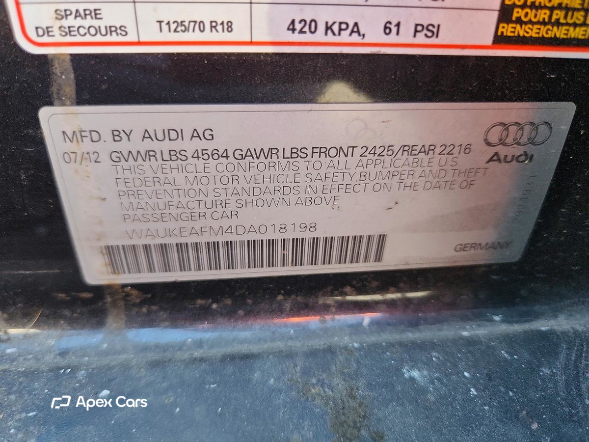 Audi A3 2013