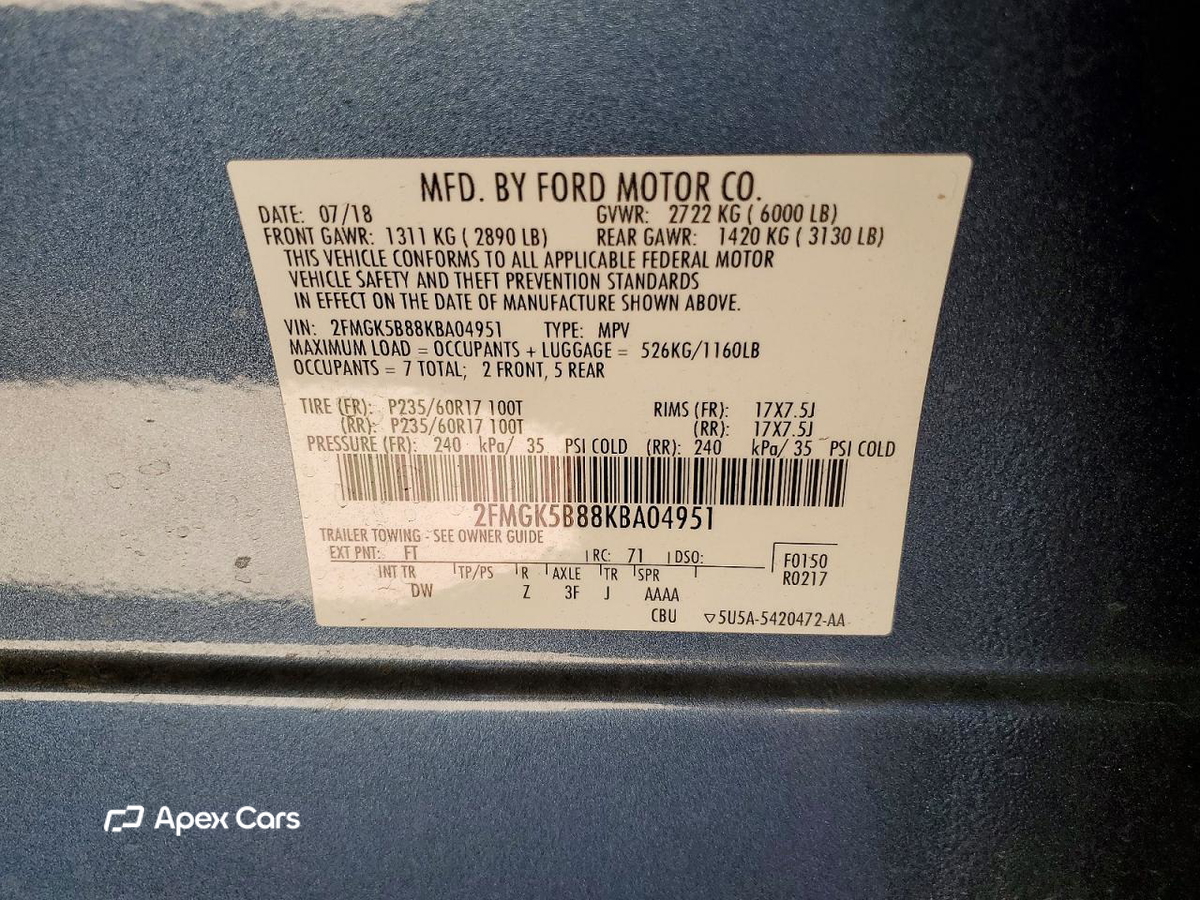 Ford Flex 2019