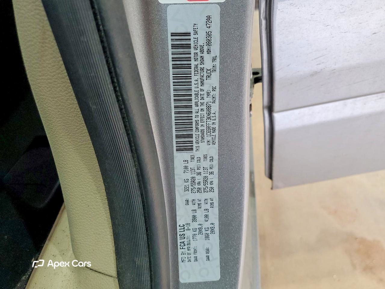RAM 1500 2019