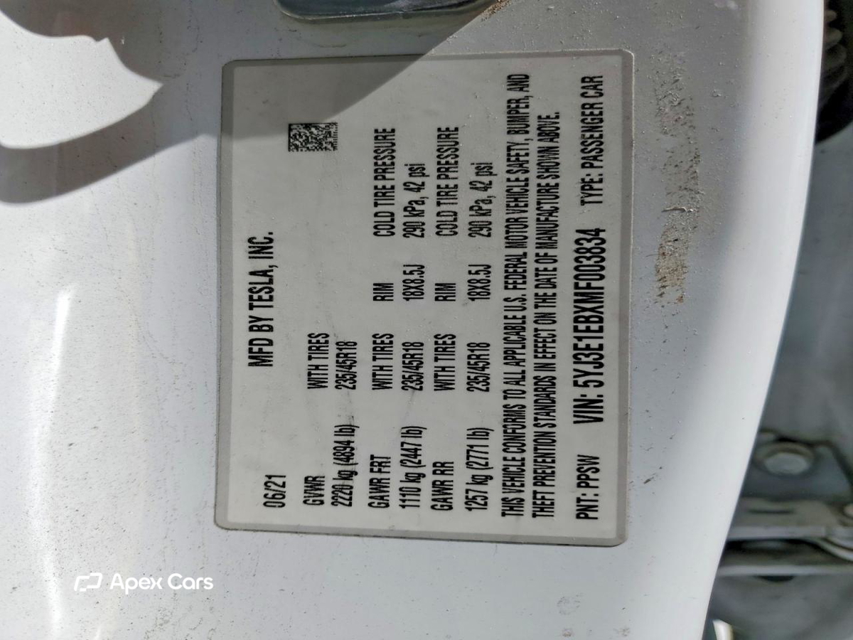 Tesla Model 3 2021