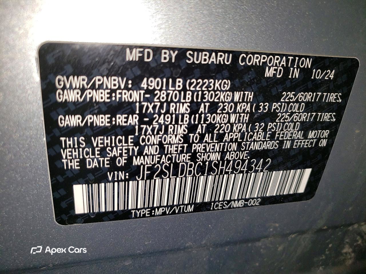 Subaru Forester 2025
