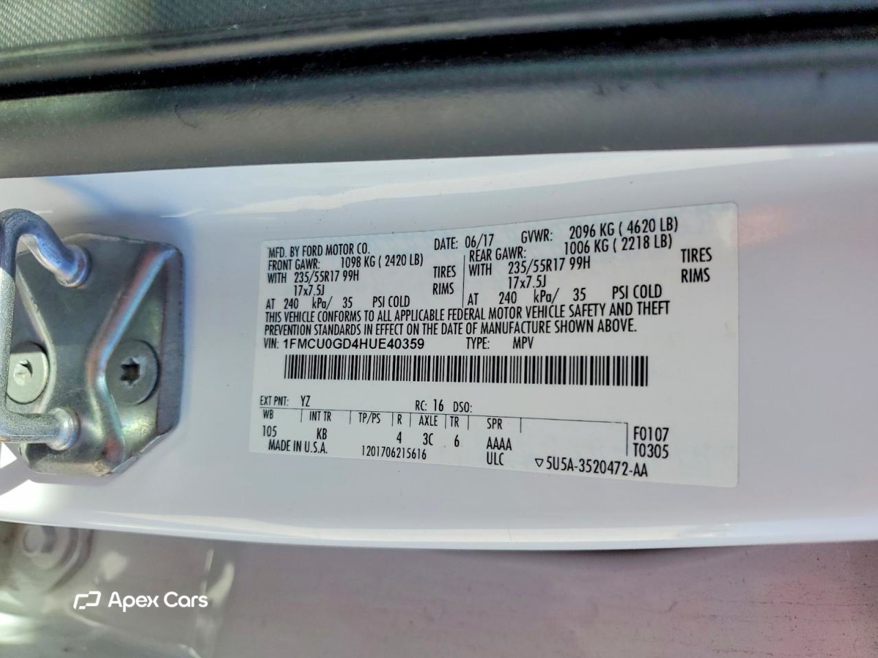 Ford Escape 2017