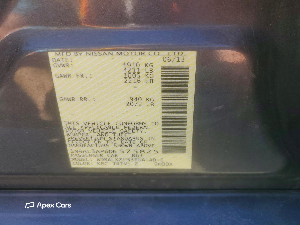 Nissan Altima 2013