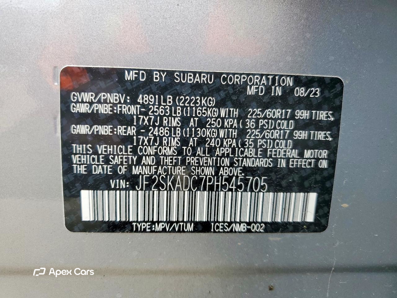 Subaru Forester 2023
