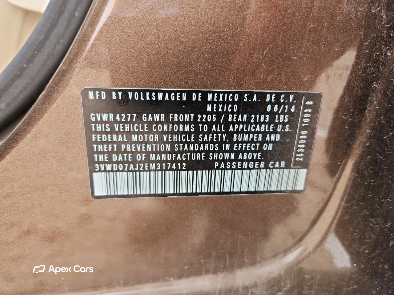 Volkswagen Jetta 2014