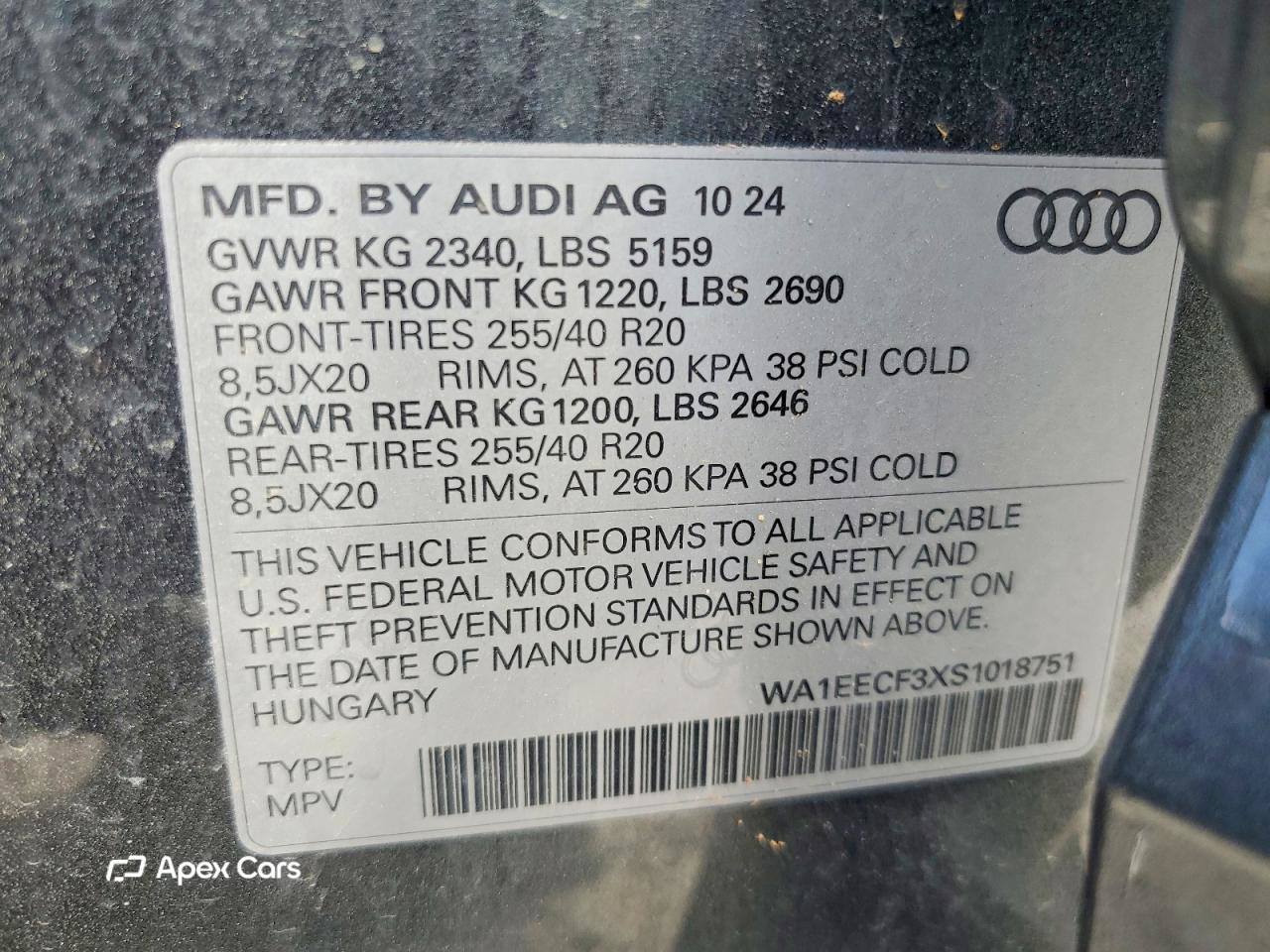 Audi Q3 2025